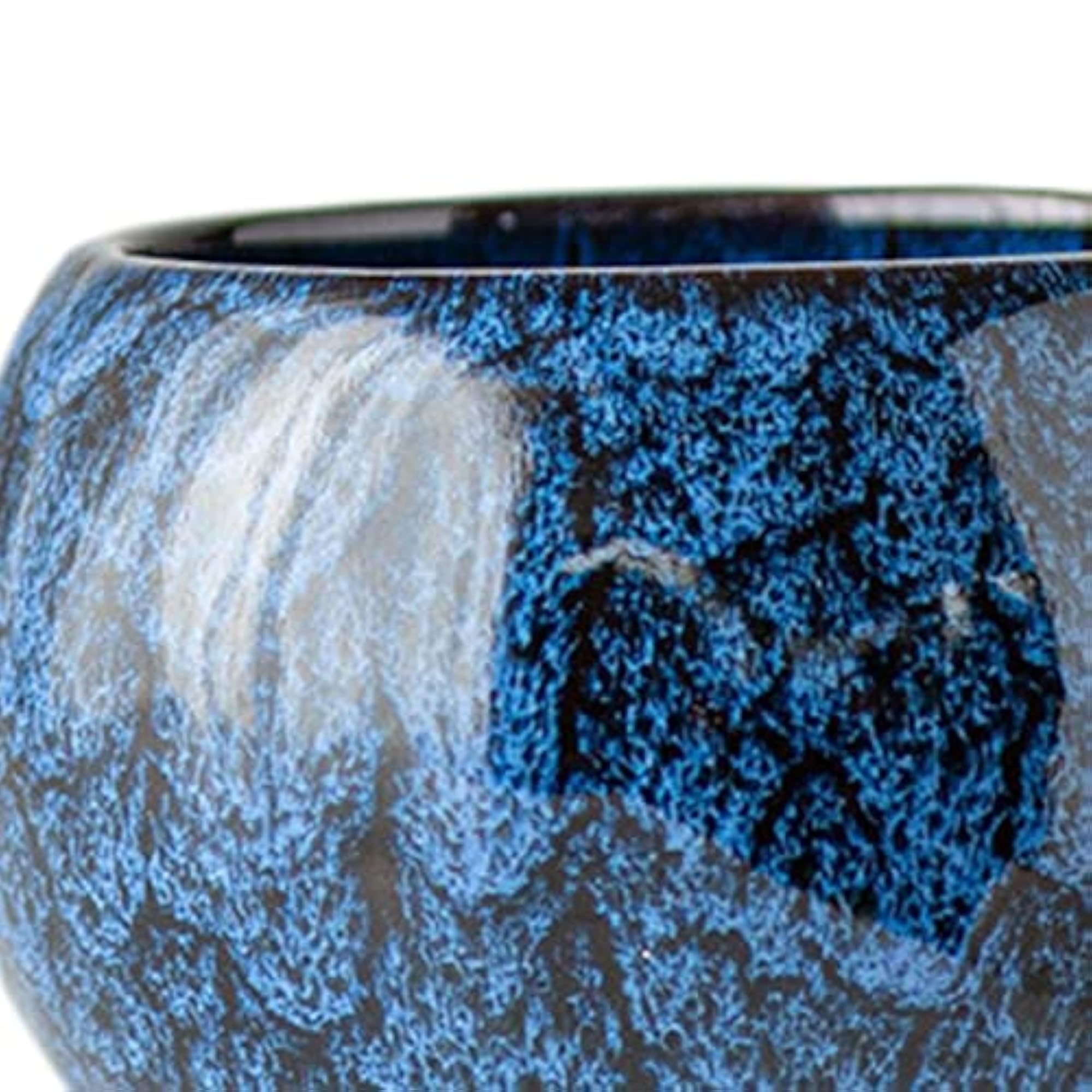 Vintage Ceramic Tea Cup Drinkware, Blue